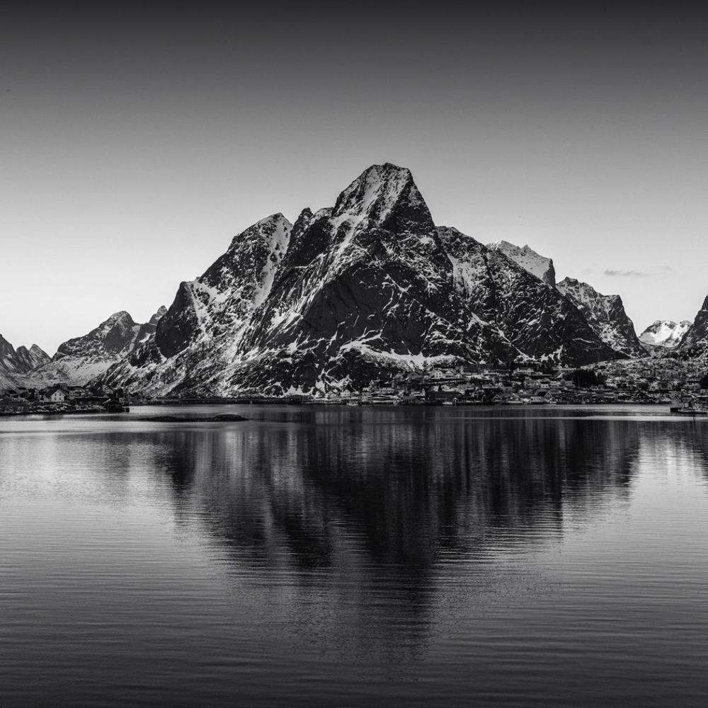 black and white Norway