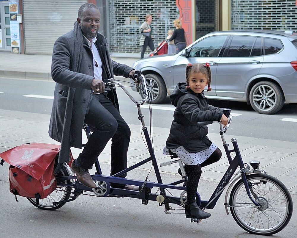 The colorful people of the city Antwerp(Belgium)