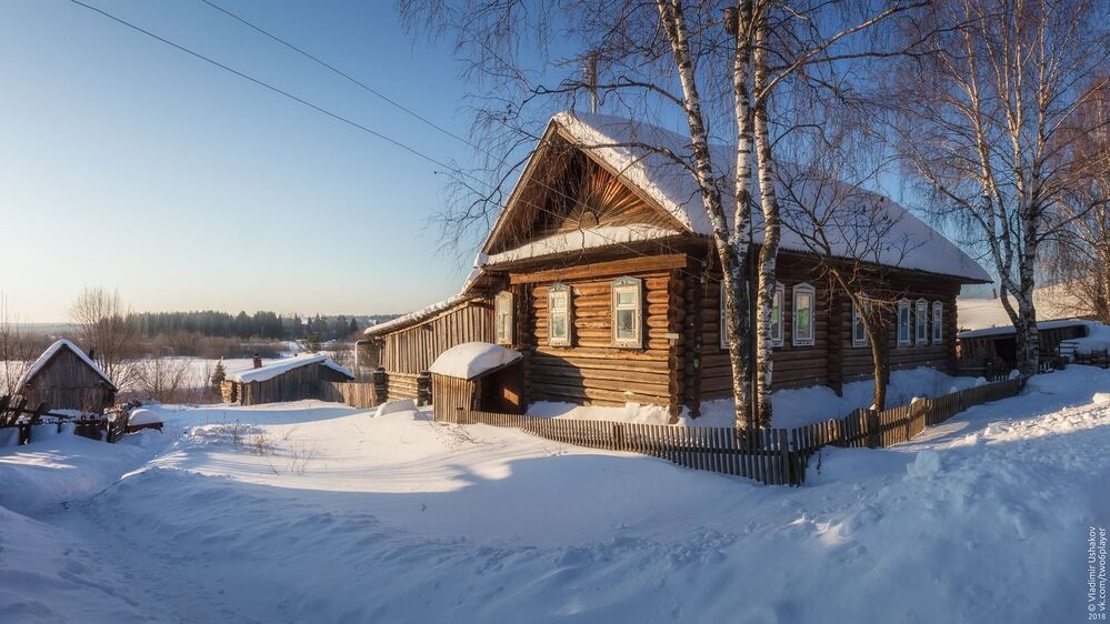 Ясным утром в селе Касиб