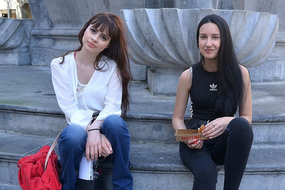 The beautiful and friendly girls of the city of Li&egrave;ge(Belgium).