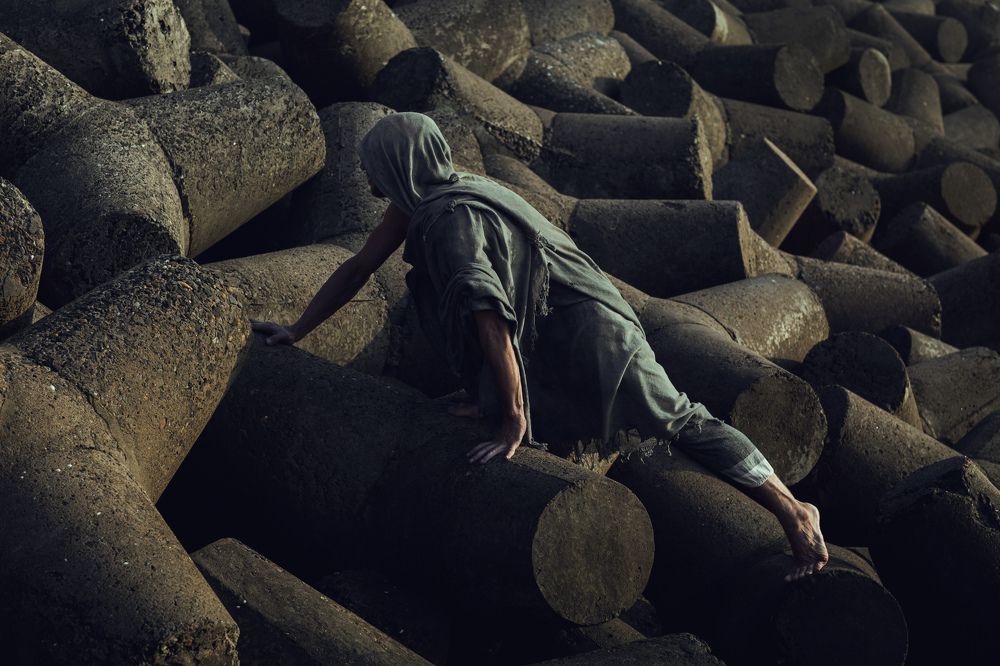 .among the stones.