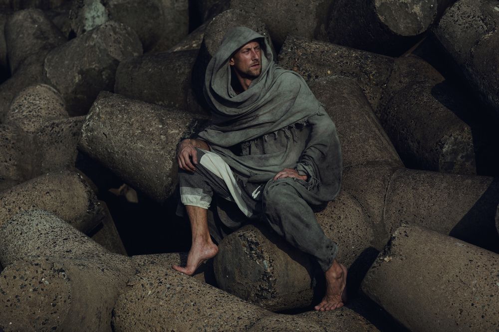 .among the stones.