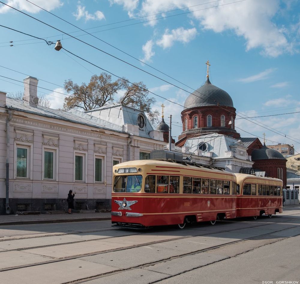 Парад трамваев в Москве