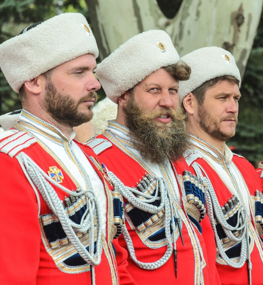 Парад Кубанского казачьего войска.