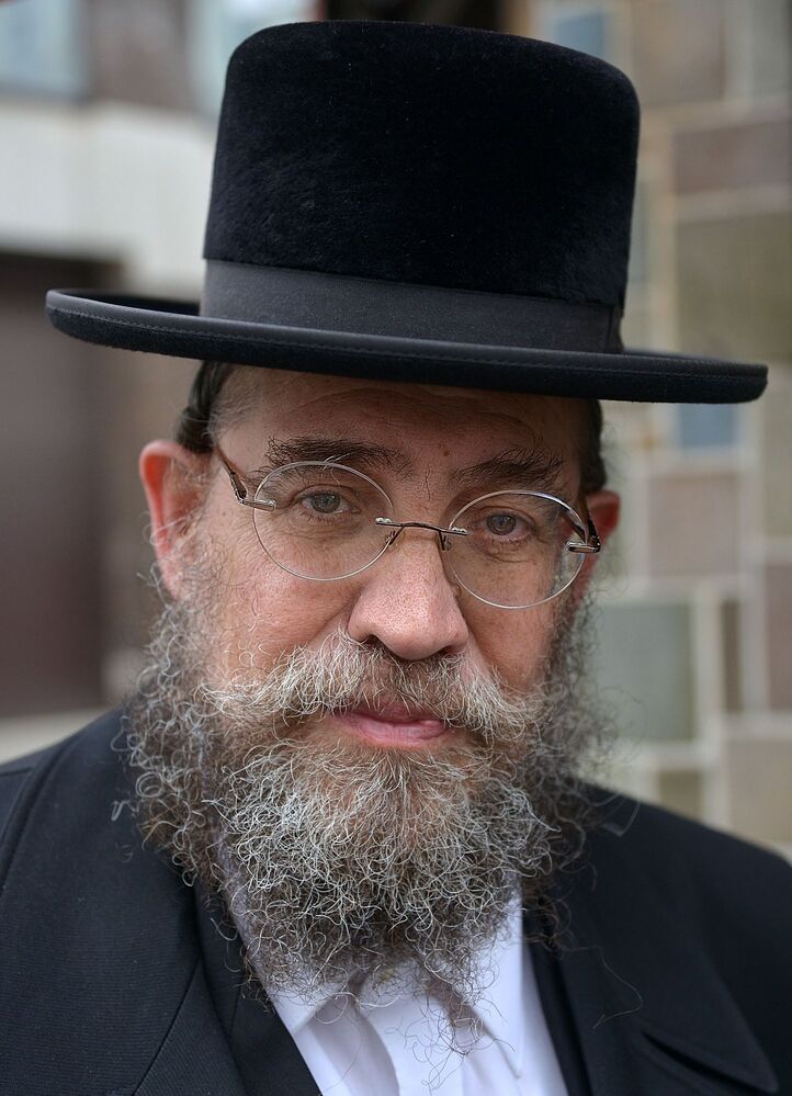 Streetportraits of Jews in Antwerp(Belgium).