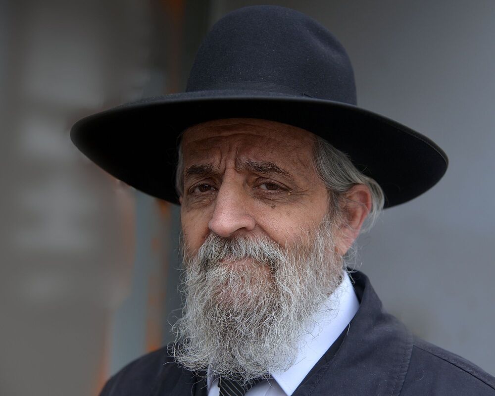 Streetportraits of Jews in Antwerp(Belgium).