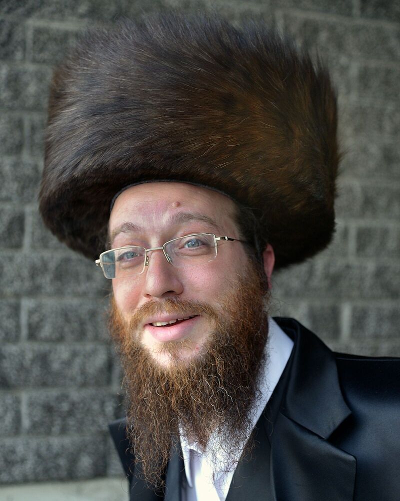 Streetportraits of Jews in Antwerp(Belgium).