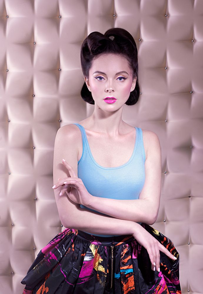 Мой PIN-UP Модель Регина Фото и образ Валерия Малиновска