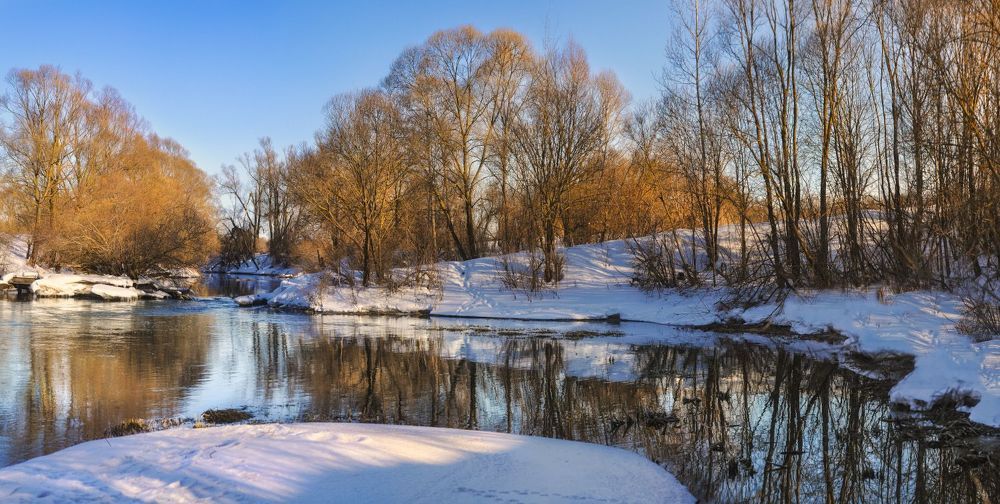 Тульские пейзажи ранней весны