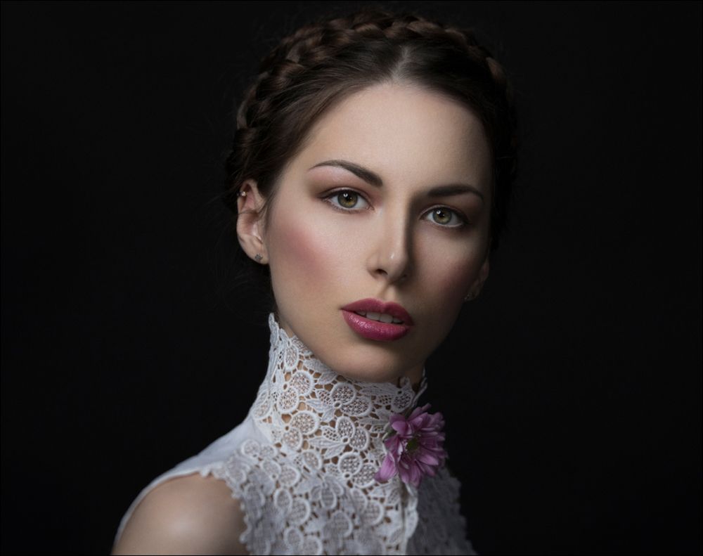 She looks like art...