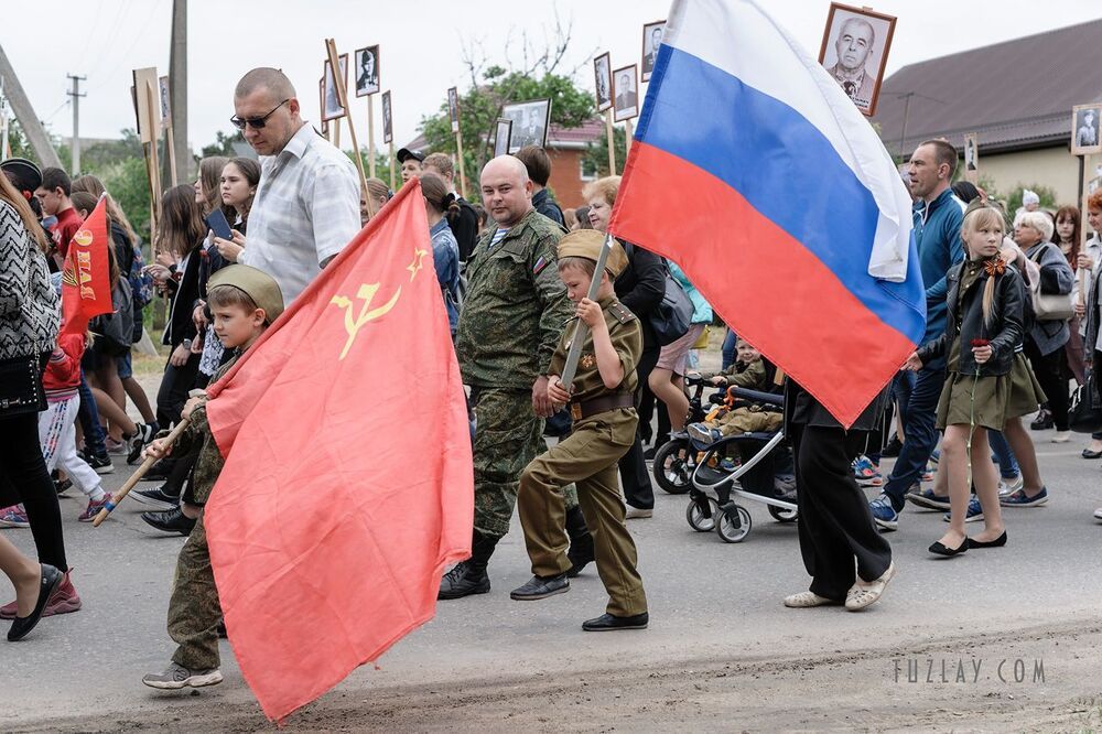 Немного сюжетов с 9 мая в моём городке (часть 1)
