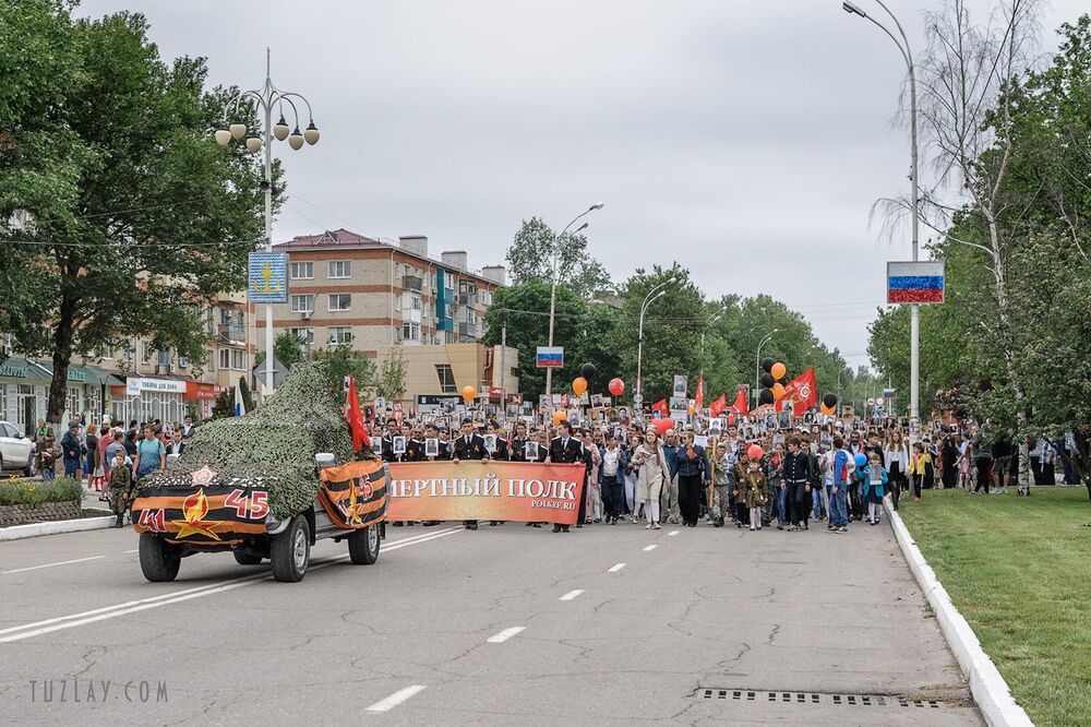Немного сюжетов с 9 мая в моём городке (часть 1)