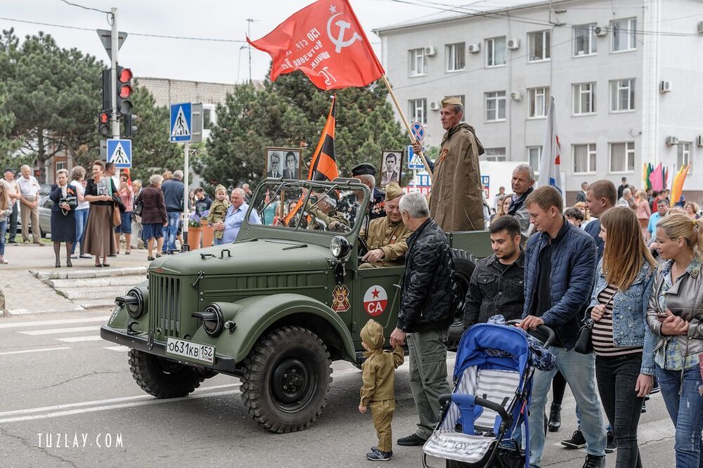 Немного сюжетов с 9 мая в моём городке (часть 1)