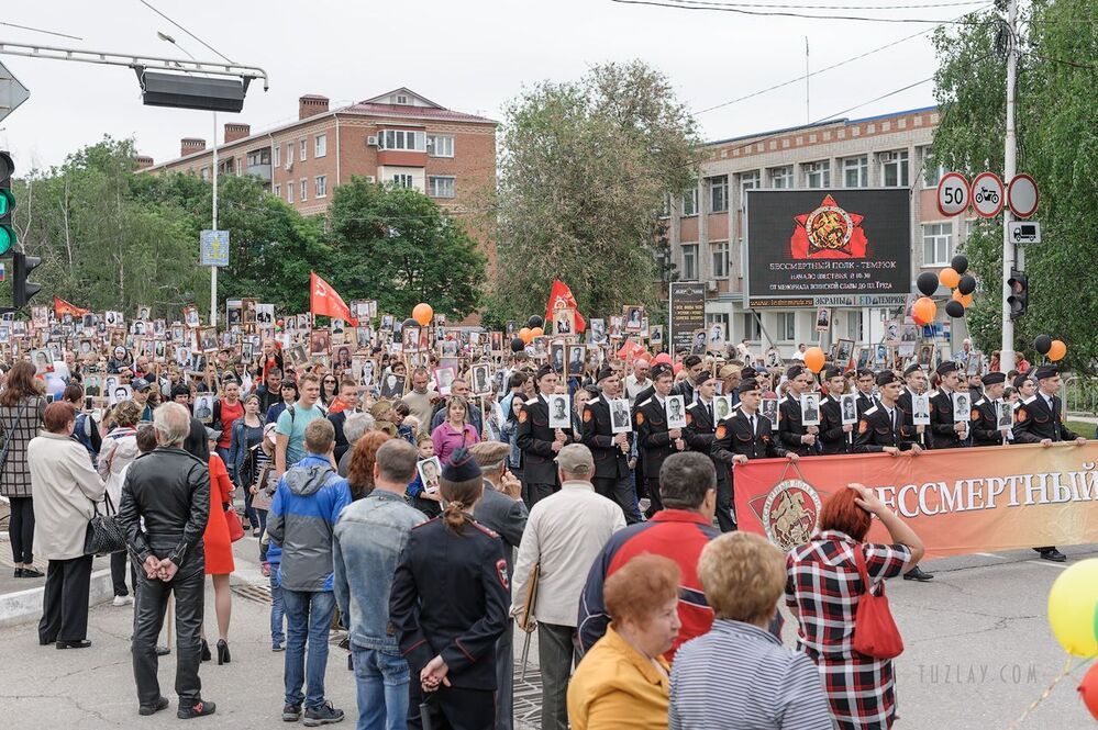 Немного сюжетов с 9 мая в моём городке (часть 2)