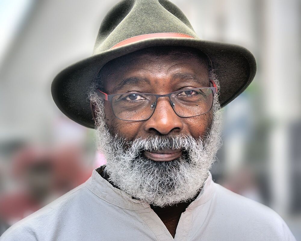 Portraits from the demonstration in Brussels.