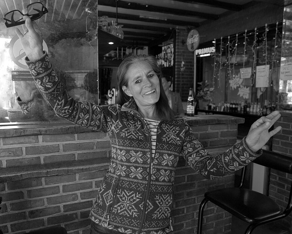 In the pubs of the port of Antwerp.