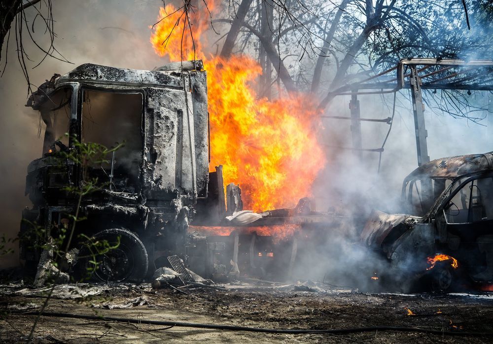 Репортаж: Боевые будни огнеборцев