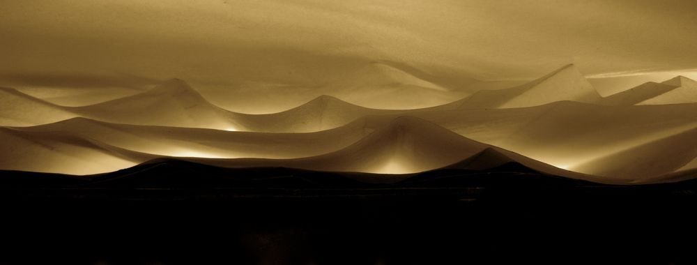 Golden desert