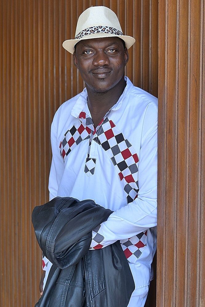 Portraits of Africans in the city of Li&egrave;ge(Belgium).