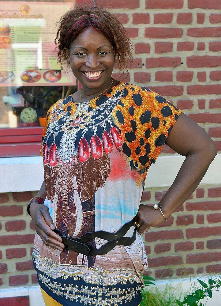 Portraits of Africans in the city of Li&egrave;ge(Belgium).