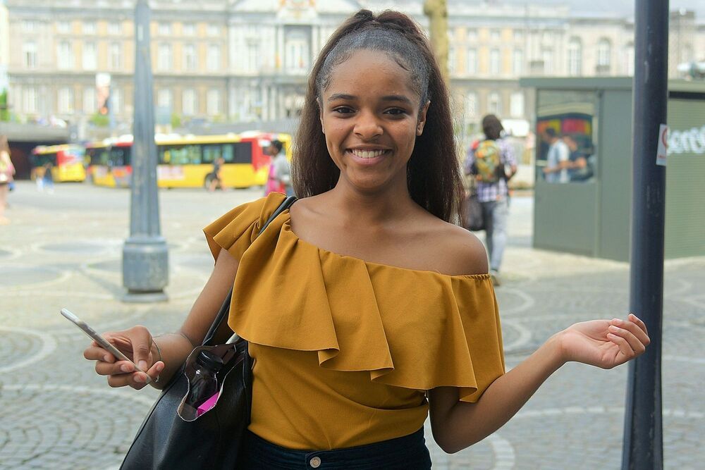 Portraits of Africans in the city of Li&egrave;ge(Belgium).