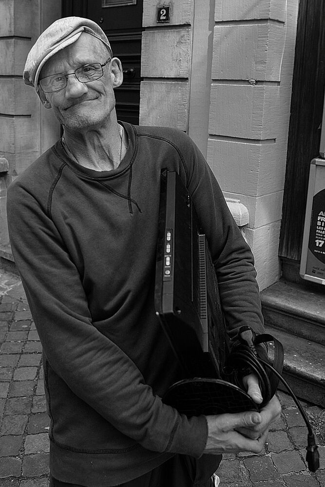 In the slums of the city of Li&egrave;ge.