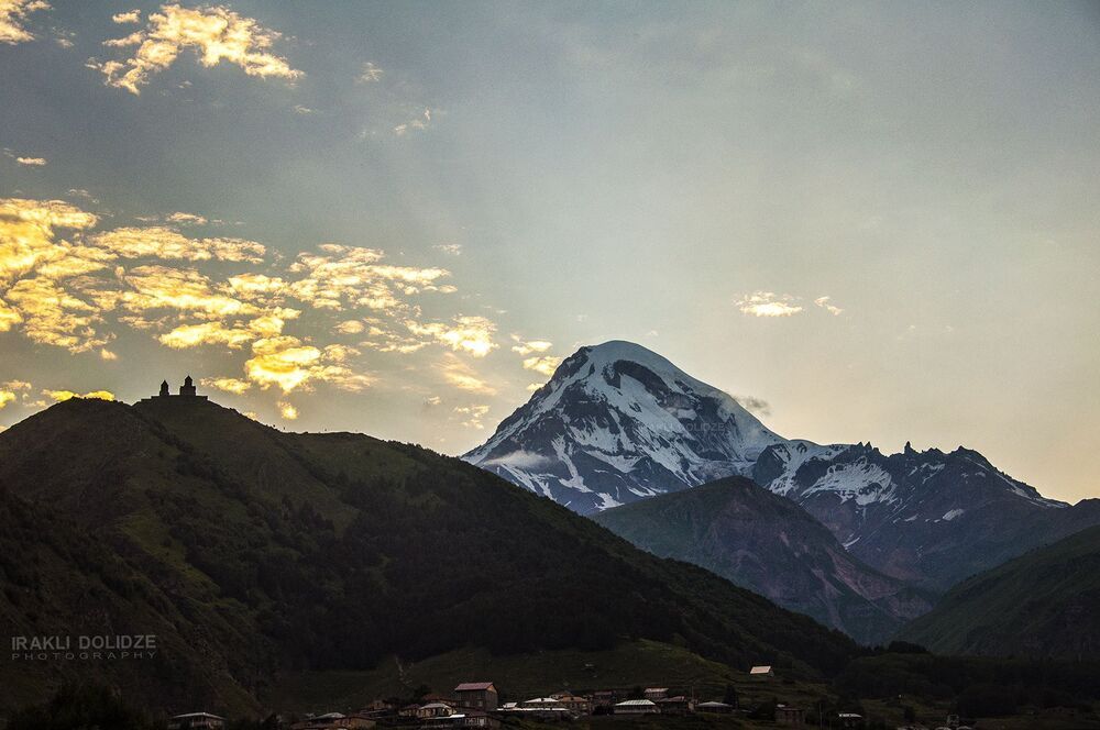 Travel in Kazbegi, Georgia