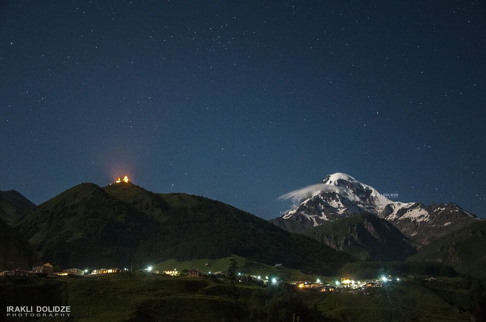Travel in Kazbegi, Georgia