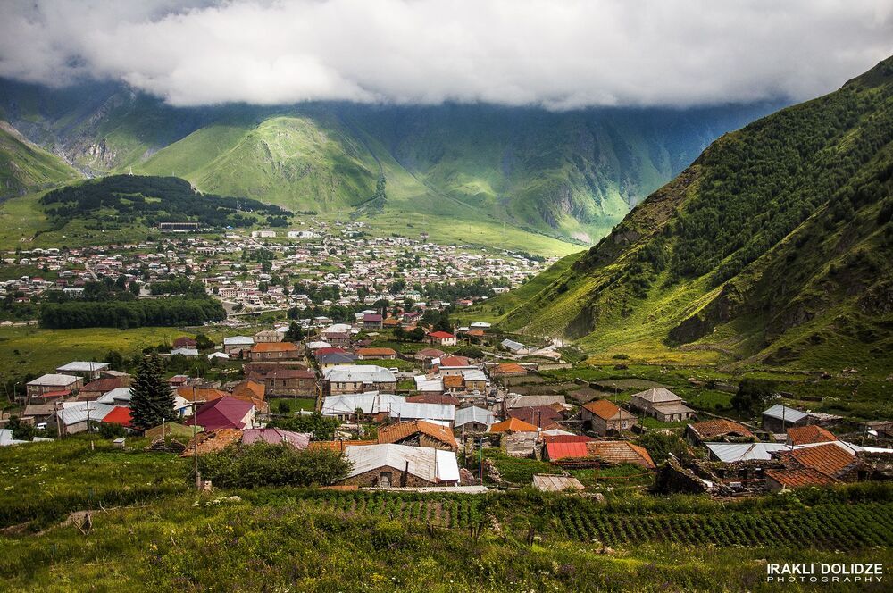 Travel in Kazbegi, Georgia