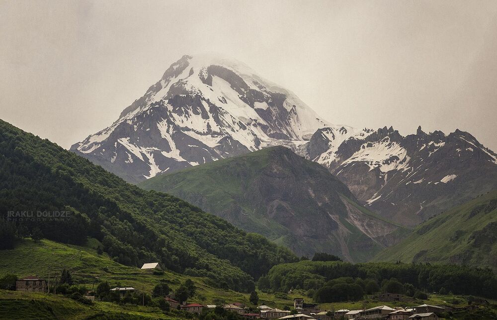 Travel in Kazbegi, Georgia