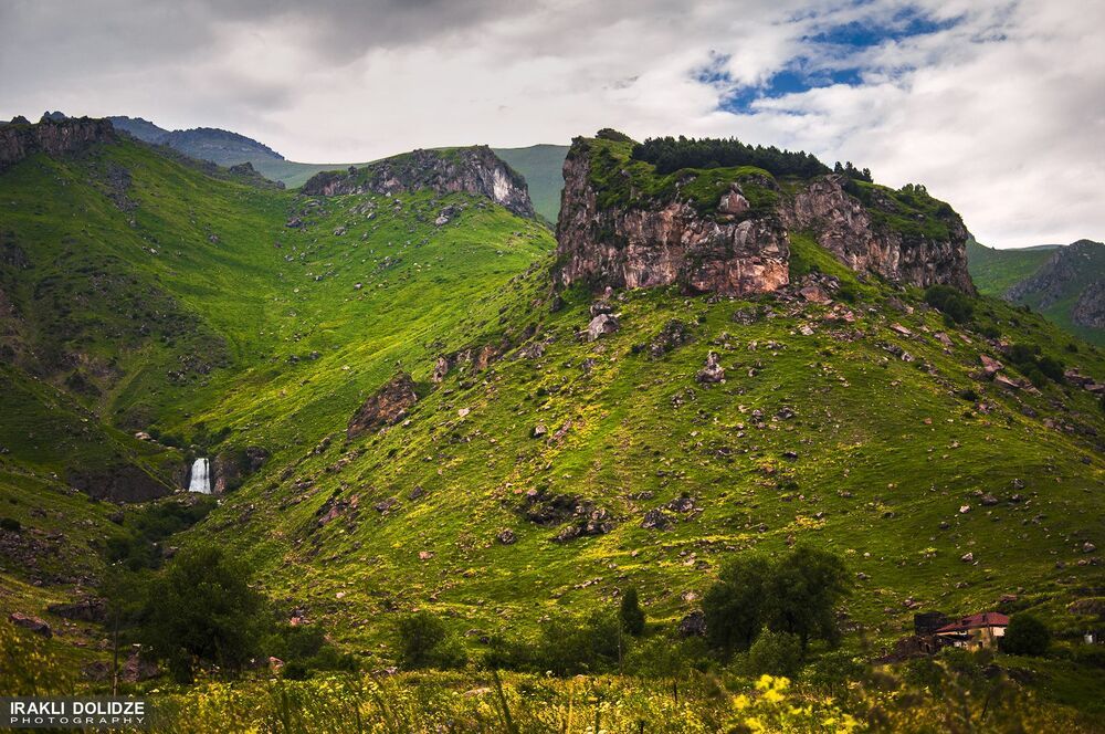 Travel in Kazbegi, Georgia