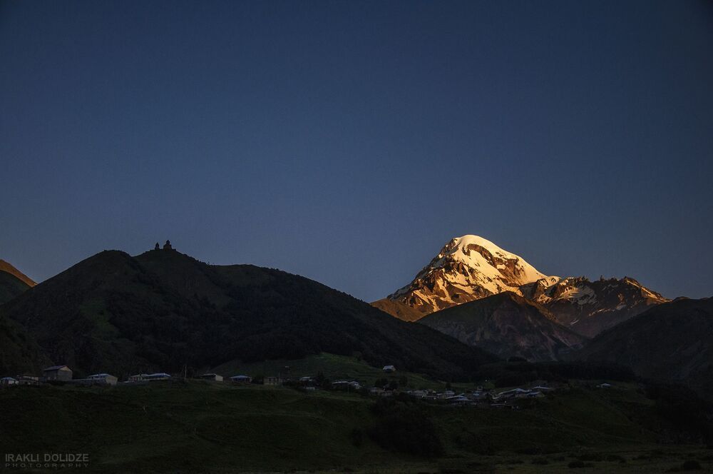 Travel in Kazbegi, Georgia