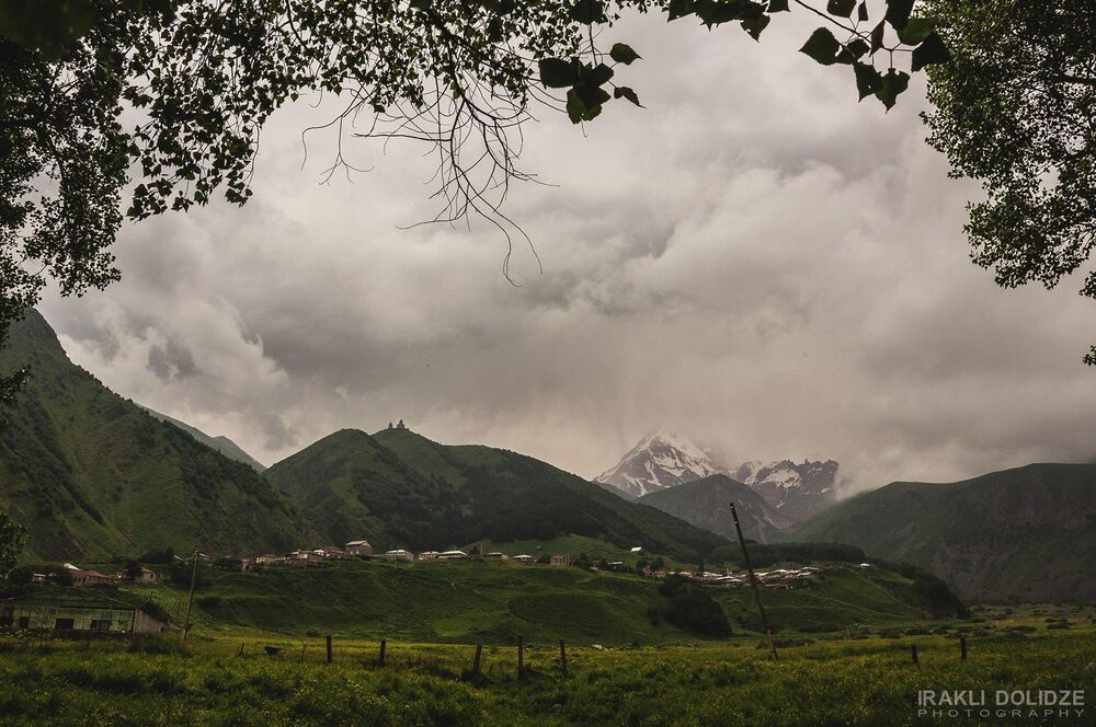 Travel in Kazbegi, Georgia