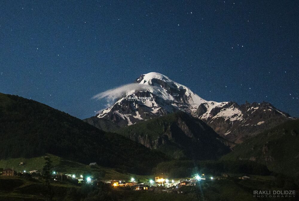 Travel in Kazbegi, Georgia