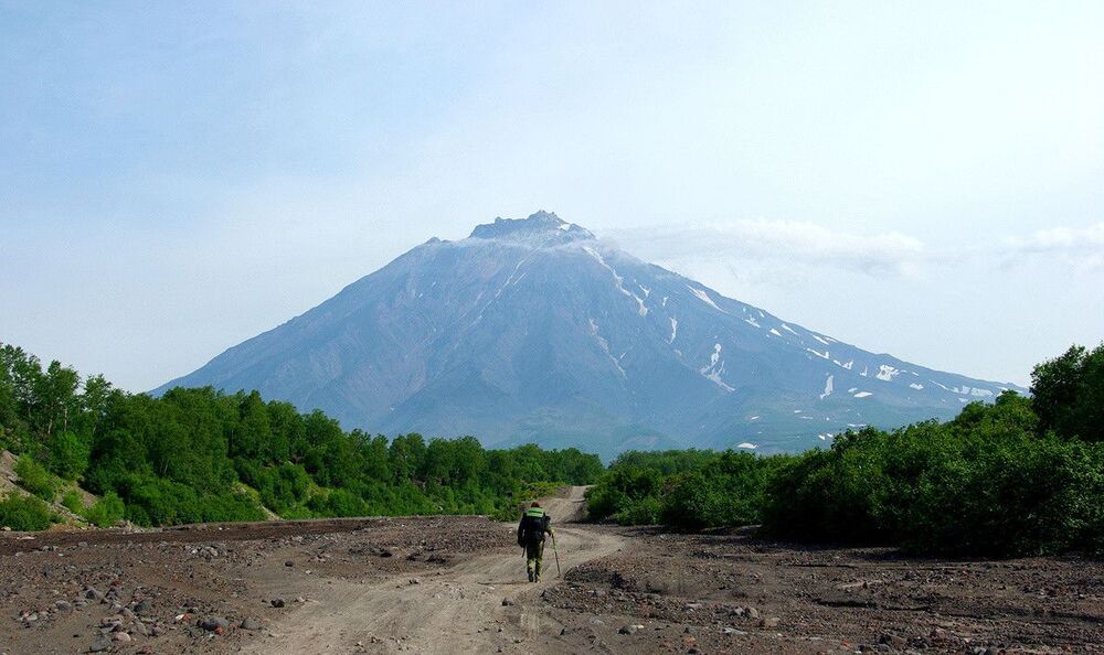 Камчатка, Корякский вулкан
