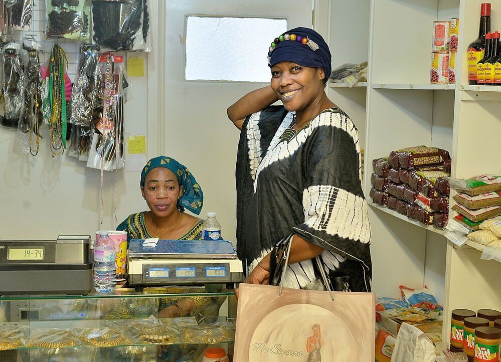 People from the African district of the city of Li&egrave;ge(Belgium)