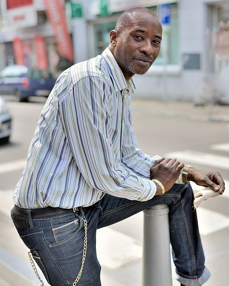 People from the African district of the city of Li&egrave;ge(Belgium)