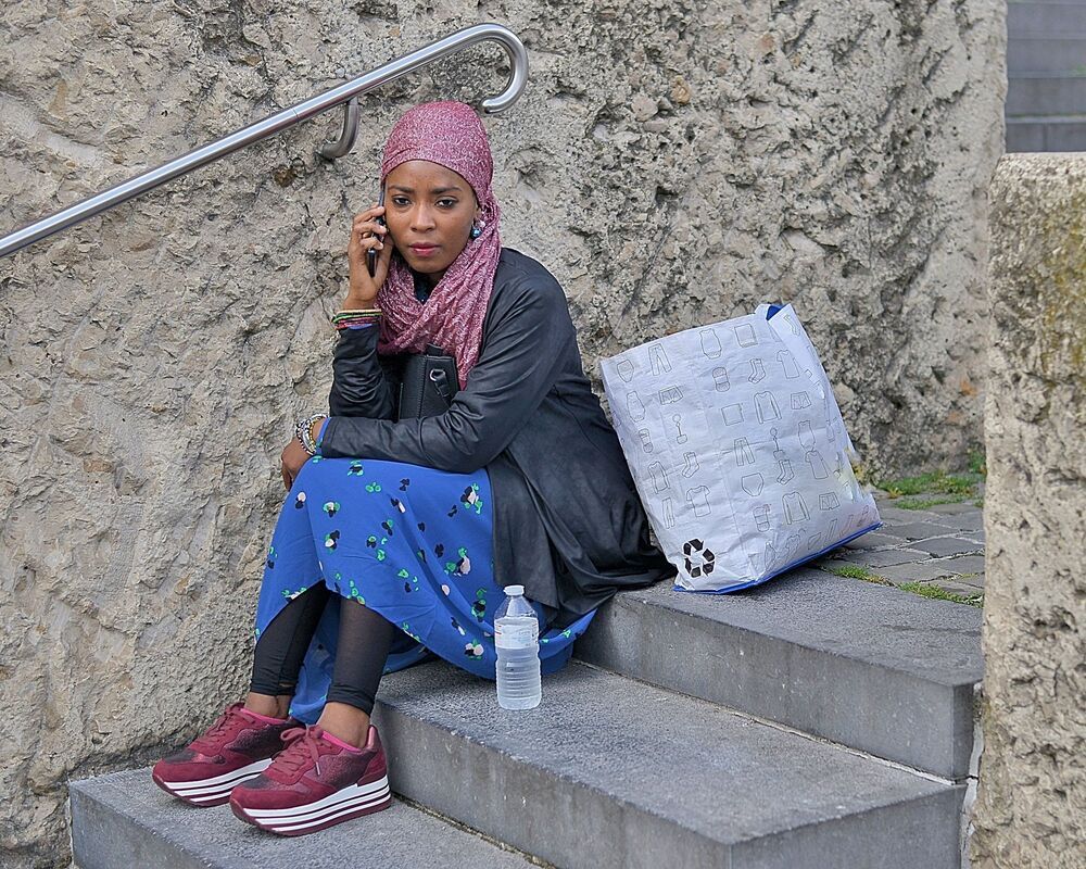 People from the African district of the city of Li&egrave;ge(Belgium)