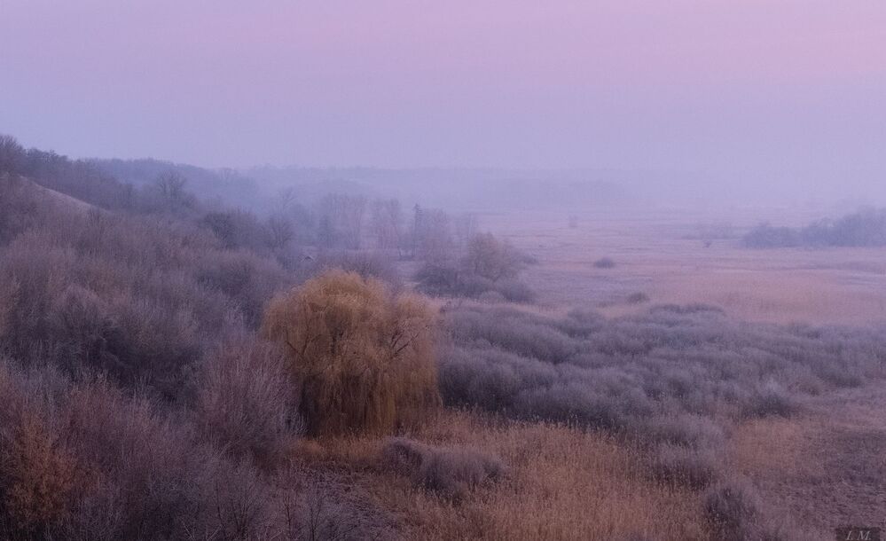 "акварельное" утро