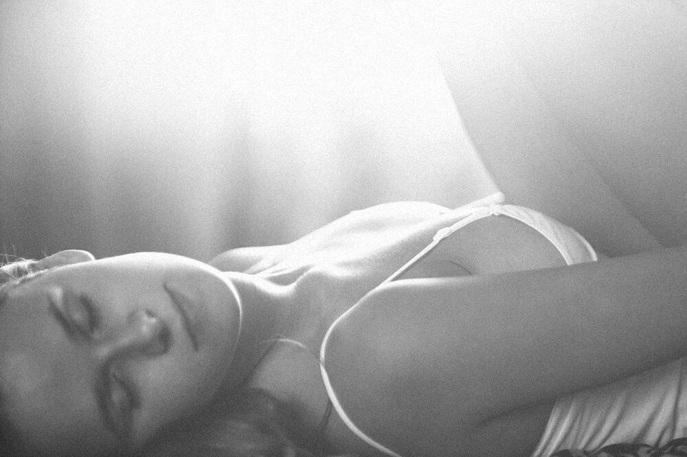 Her morning elegance.
