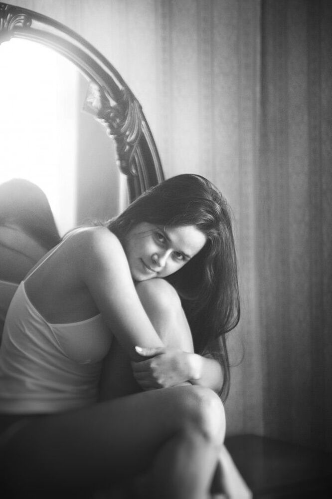 Her morning elegance.