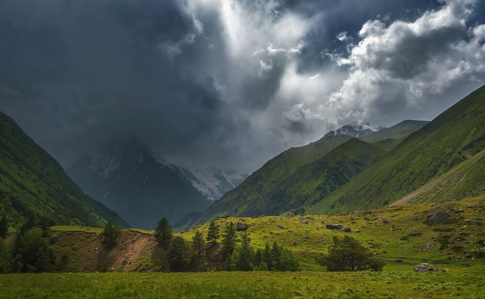 Июль в Чегеме