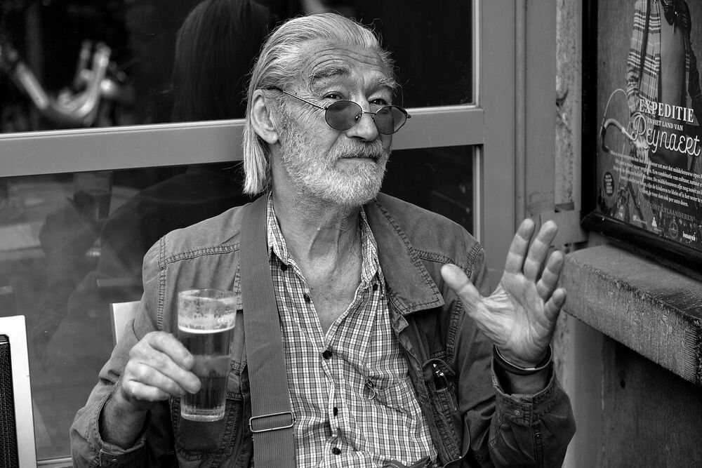 In the pubs of Antwerp.