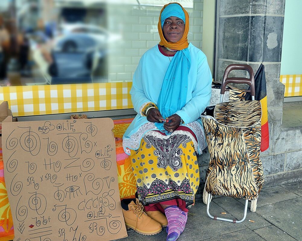 Portraits from the multicultural city of Antwerp.
