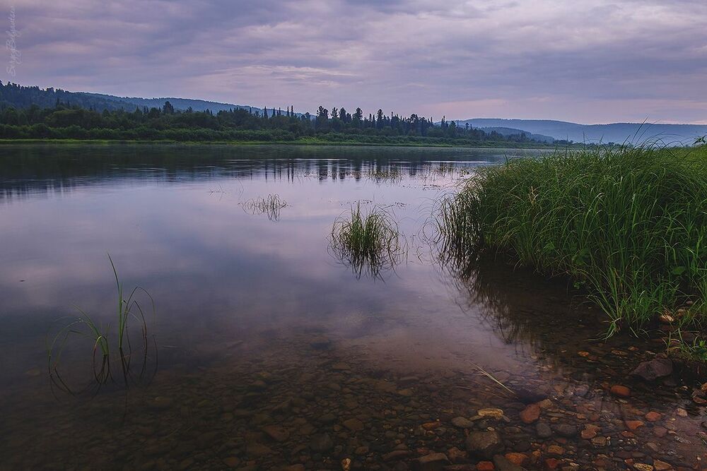Вечер на реке Мрас-Су