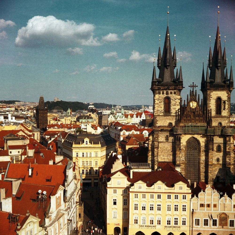 Prague. Color.