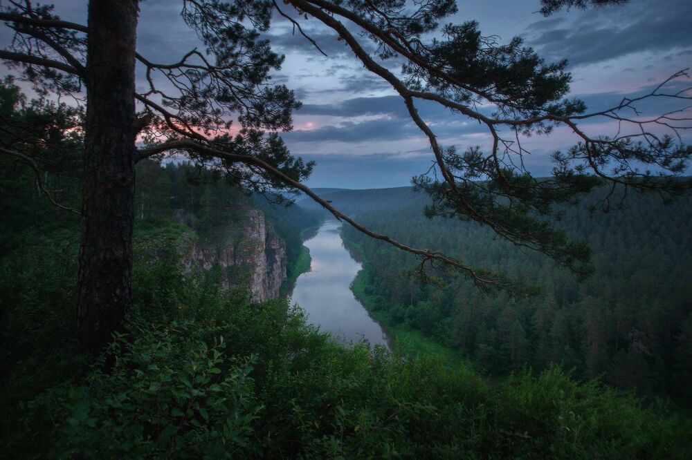 Тихий вечер на Притесах