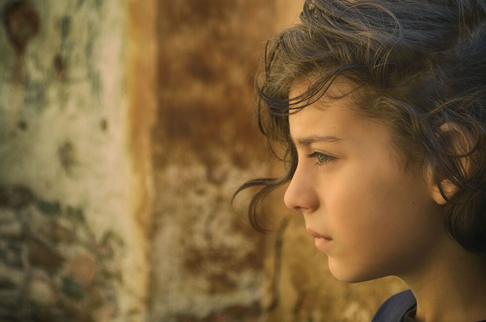 In the abandoned church