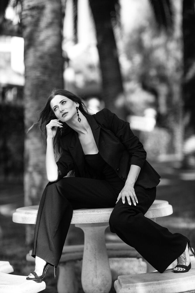 She is a sharp, confident, strong woman.