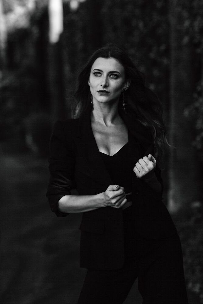 She is a sharp, confident, strong woman.